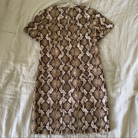 Michael Kors Snake Print Dress - Picture 2 of 6